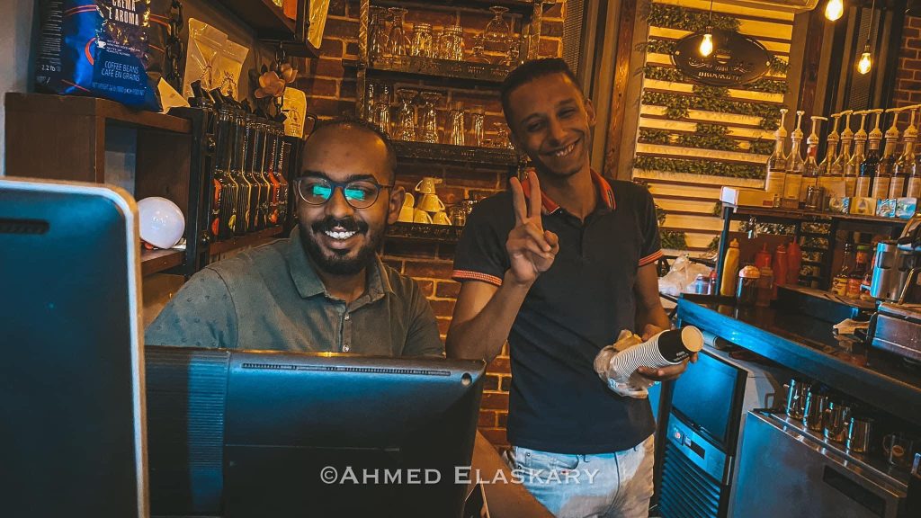 Brooklyn  Coffee Shop Dahab  is one of the most beautiful cafes in the city of Dahab, where it enjoys its quiet atmosphere and the variety of drinks and sweets it offers, which makes it one of the beautiful cafes in the city of Dahab