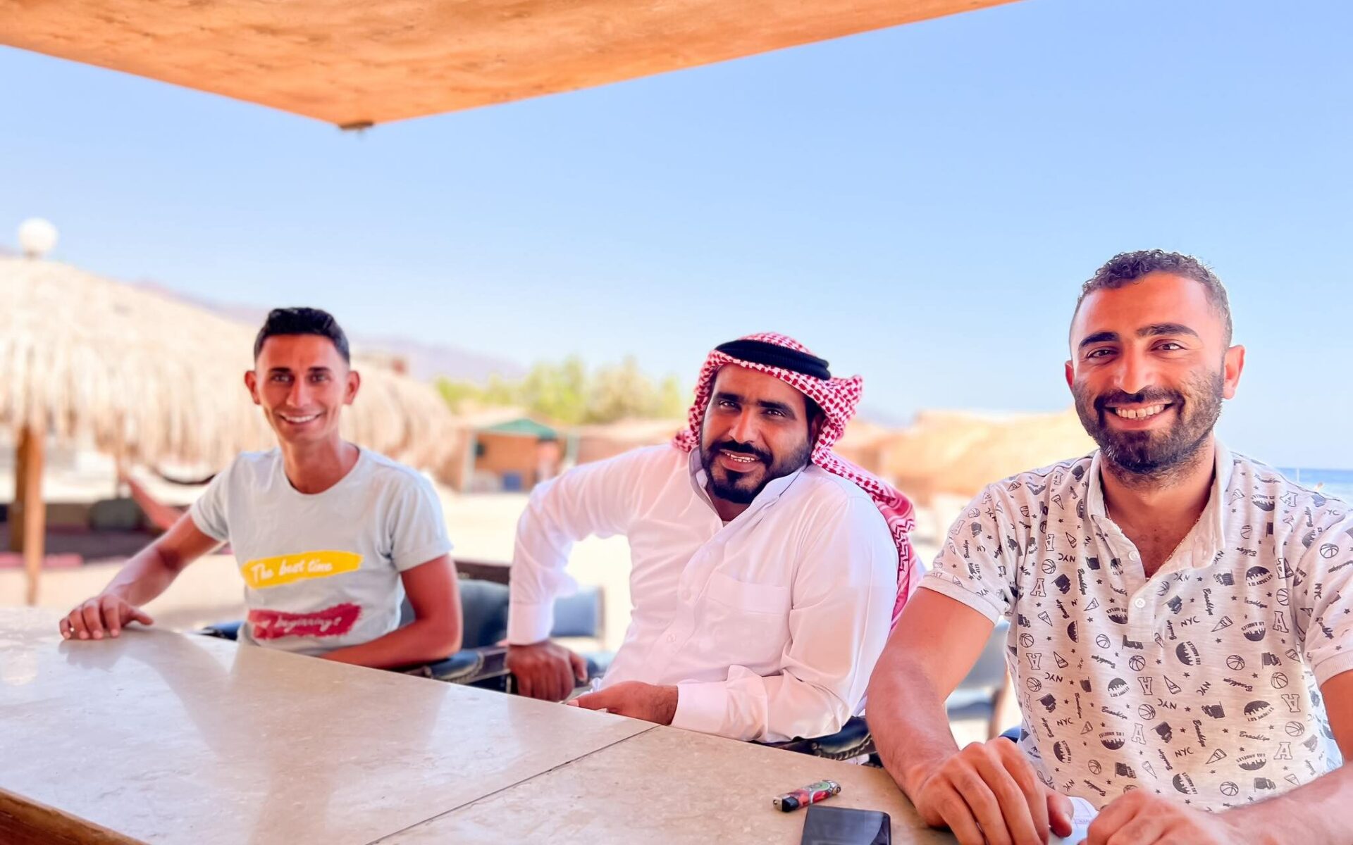 Happy camp offers the best sandy beaches 🏖️ ⚜️ located along between Nuweiba & Taba .