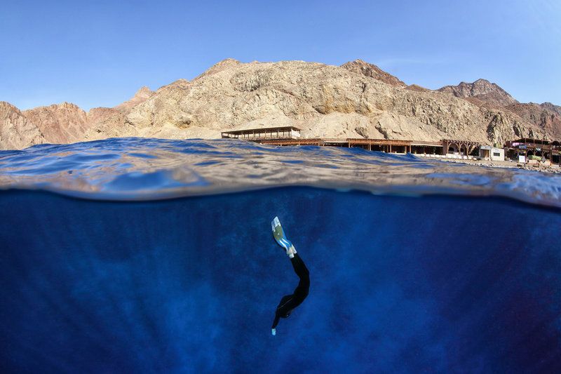 Scuba Diving or Free Diving Dahab city