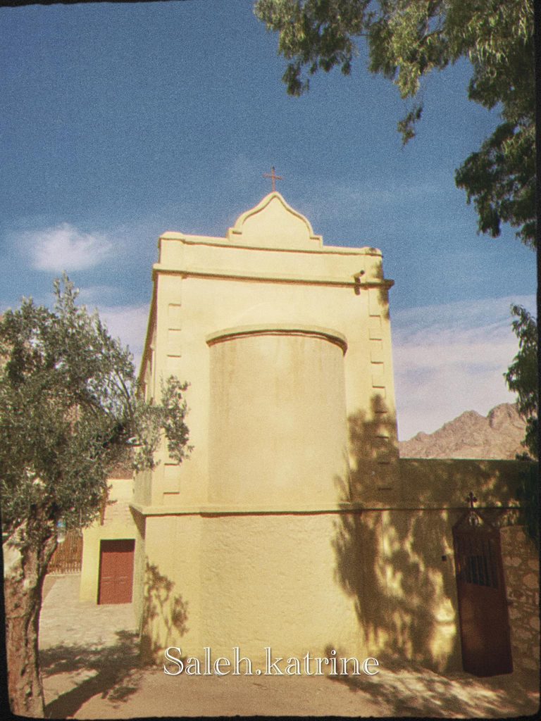 On the slopes of Mount Sinai, where Moses received the Ten Commandments from God, lies one of the oldest operating monasteries in the world. Known as the Monastery of Saint Catherine's, its actual name is the "Holy Monastery of God of Mount Sinai". It was built by order of the Byzantine emperor Justinian I (527-565 AD) in 548-565 AD to house monks who had been living in the Sinai Peninsula since the fourth century AD.