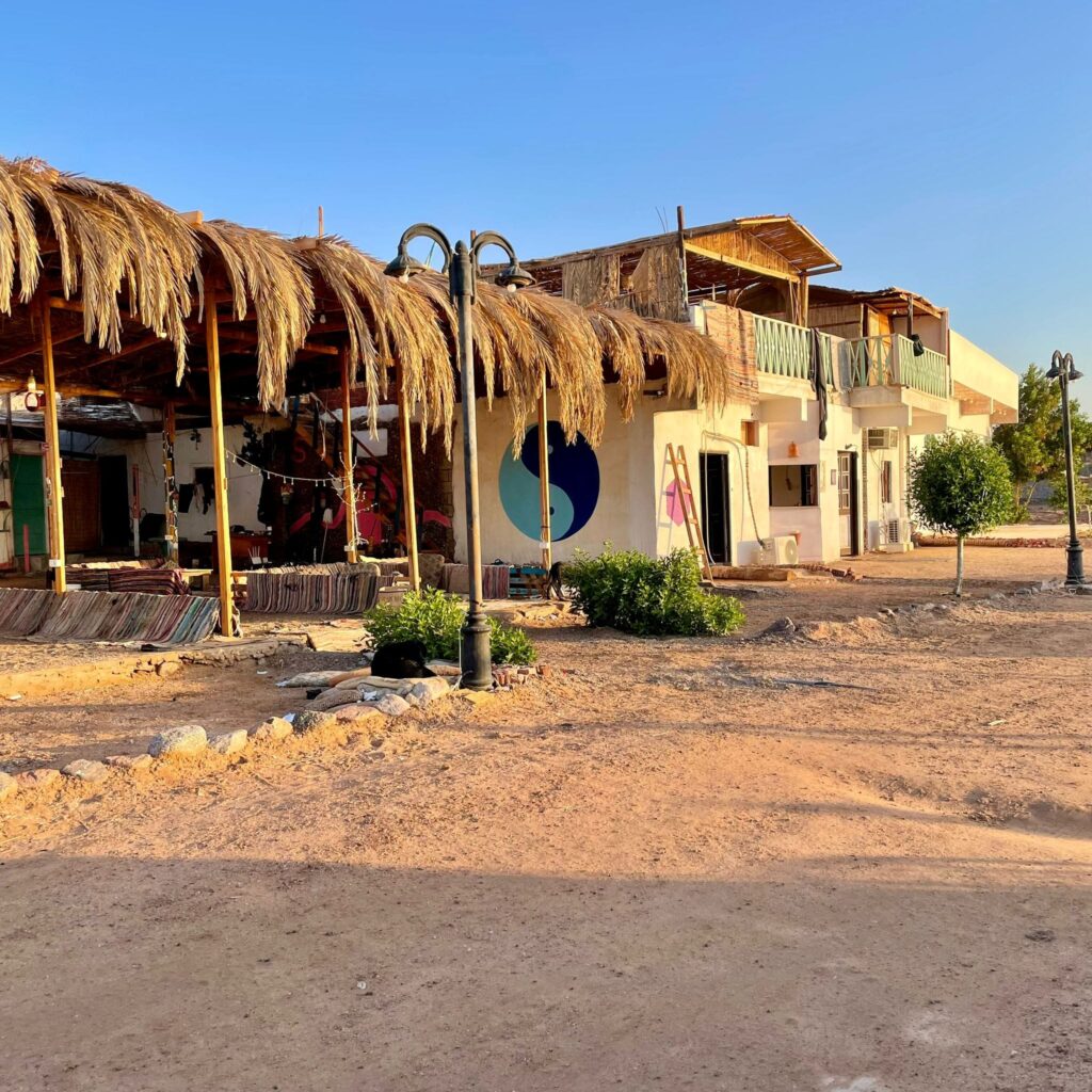 Michael’s House is a well-known place located in Nuweiba, 